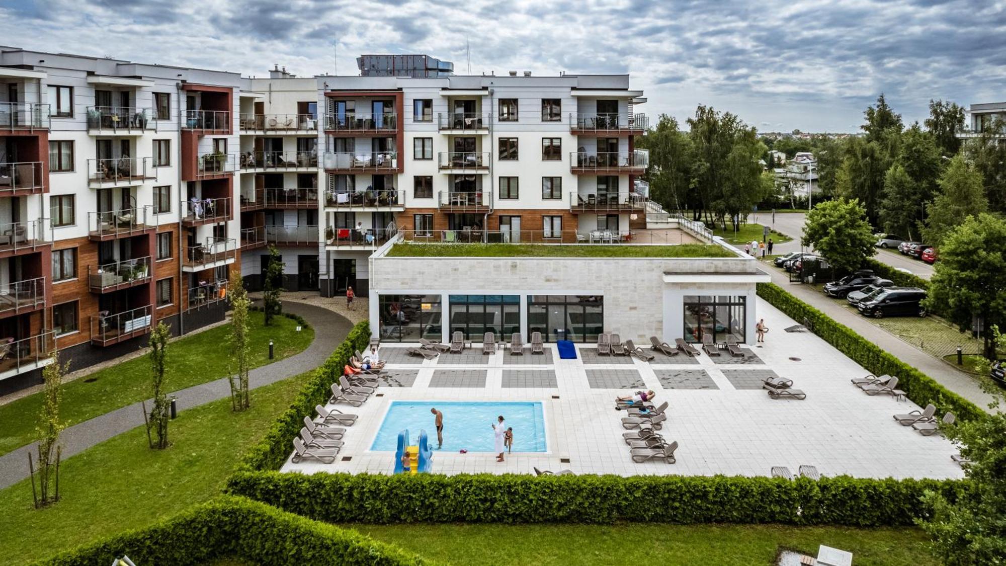 Apartamenty Sun & Snow Polanki Park Z Basenem Kołobrzeg Exterior foto